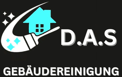 „D.A.S Gebäudereinigung Inh. Srdjan Ametovic“-Logo, zur Startseite